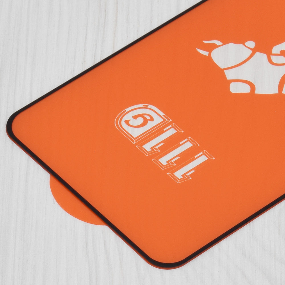 Techsuit képernyővédő fólia Xiaomi Poco X6 Pro-hoz, edzett üveg, teljes ragasztó, 111D, fekete