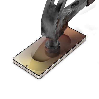 Techsuit TitanGlass CrystalHD képernyővédő fólia Samsung Galaxy S25+ S936 / S24+ S926 készülékhez, edzett üveg, teljes ragasztó, 2 darabos készlet