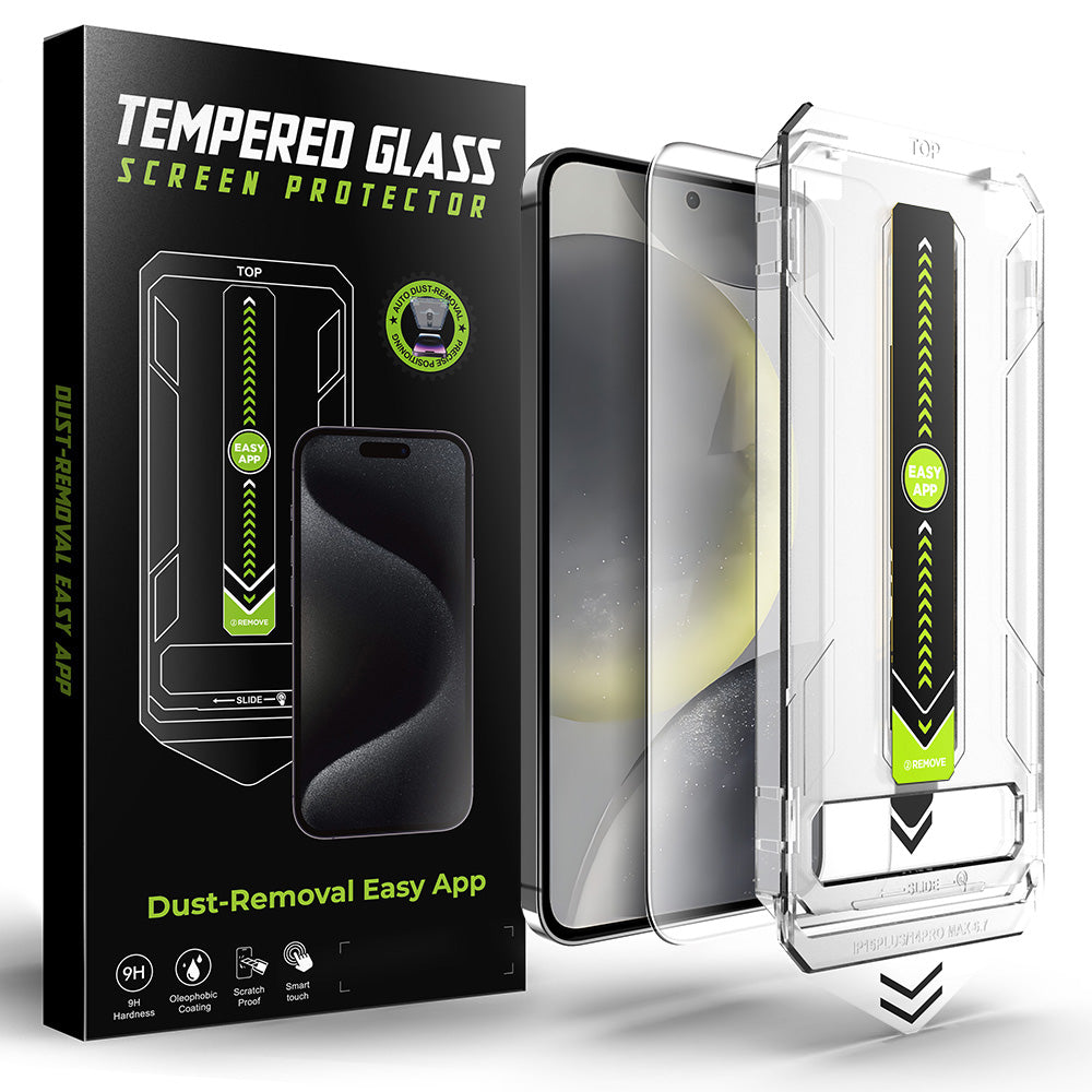 Techsuit TitanGlass CrystalHD képernyővédő fólia Samsung Galaxy S25 S931 / S24 S921 készülékekhez, edzett üveg, teljes ragasztóval