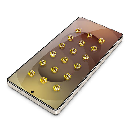 Techsuit TitanGlass CrystalHD képernyővédő fólia Samsung Galaxy S25 Ultra S938 készülékhez, biztonsági üveg, teljes ragasztóval