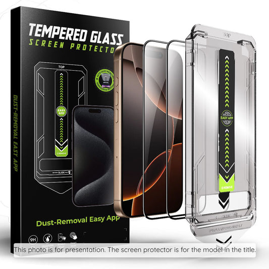 Techsuit TitanGlass CrystalHD képernyővédő fólia Samsung Galaxy S25 FE készülékhez, Edzett üveg, Teljes ragasztás