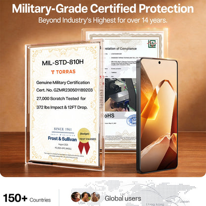 Torras GlassGo Install Master védőfólia Samsung Galaxy S26-hoz, Edzett üveg, Teljes ragasztás, Átlátszó