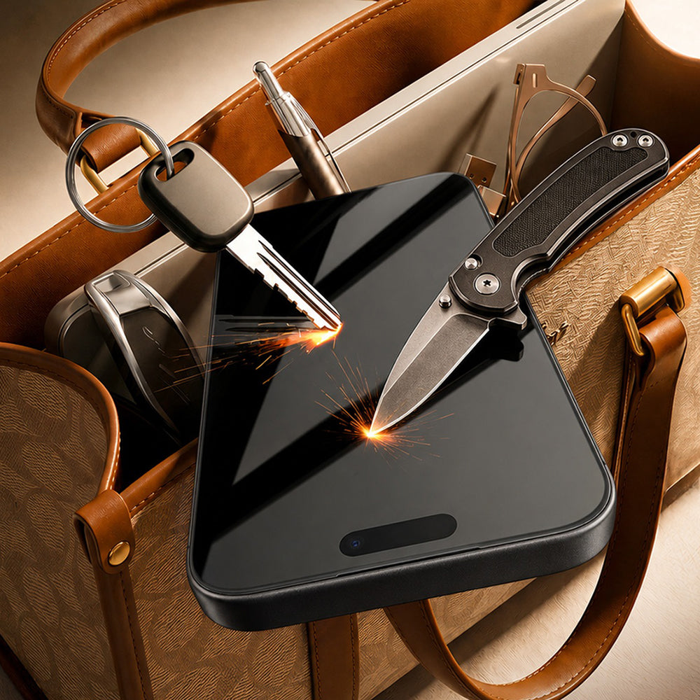 Torras HD képernyővédő fólia Apple iPhone 18 Pro / 17 Pro készülékhez, edzett üveg, teljes ragasztóval