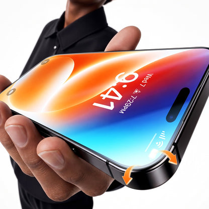 Torras HD Shield képernyővédő fólia Apple iPhone 18 Pro / 17 Pro készülékhez, edzett üveg, teljes ragasztó, fekete