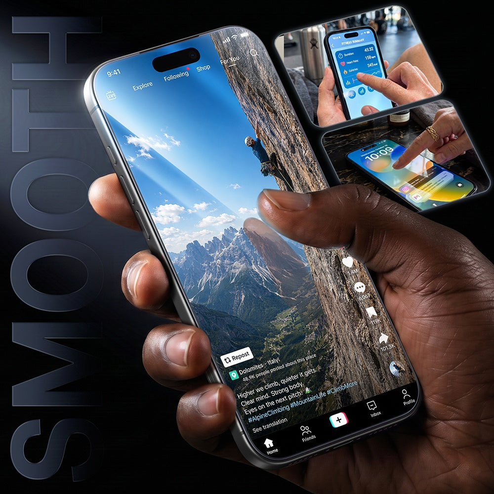 Torras HD Shield képernyővédő fólia Apple iPhone 18 Pro / 17 Pro készülékhez, edzett üveg, teljes ragasztó, fekete