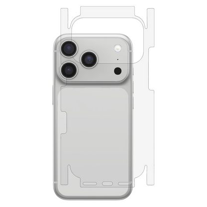 OEM hátlapvédő fólia Apple iPhone 17 Pro Max-hoz, műanyag