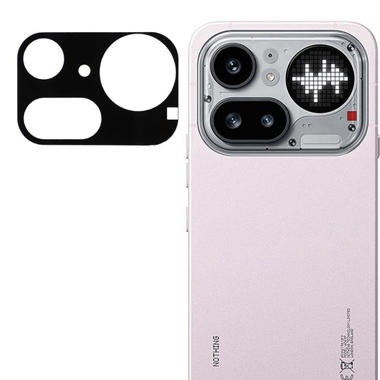 Techsuit védőfólia Nothing Phone (4a) Pro-hoz, Edzett üveg, Fekete