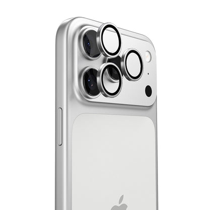 Torras Lensguard hátlapi kamera védőfólia Apple iPhone 17 Pro Max / 17 Pro készülékhez, edzett üveg, ezüst