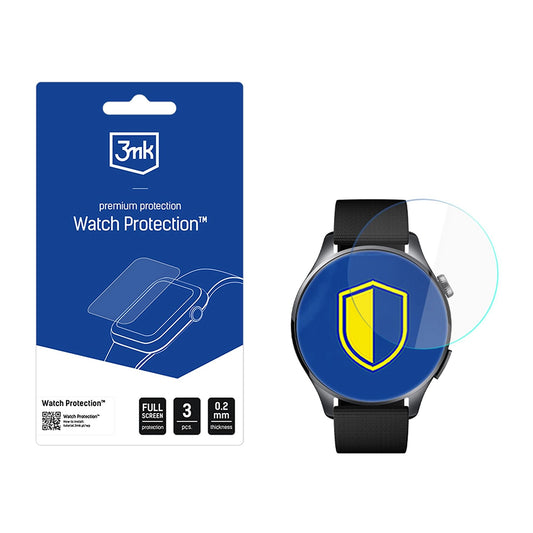 3MK Arc védőfólia Xiaomi Watch 5-höz, 3 darabos készlet, Műanyag