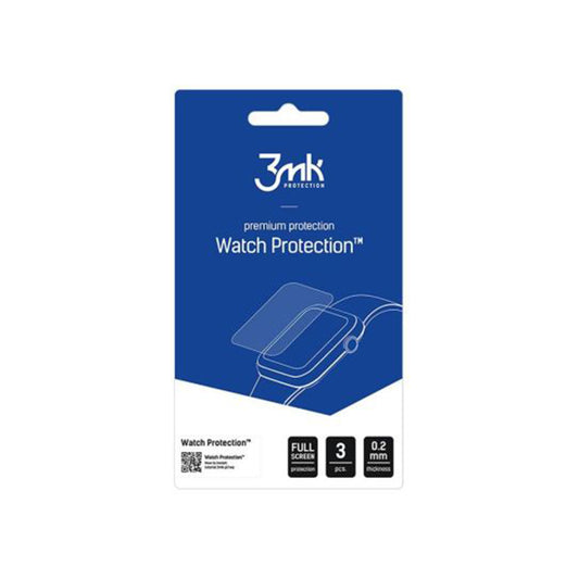 3MK Arc Protection Film for Xiaomi Watch 5, Set of 3 Pieces, Plastic