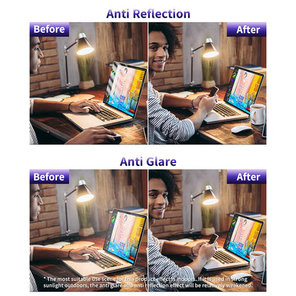 Képernyővédő fólia Anti Blue Light Techsuit VisionProX Apple MacBook Air 13inch (2020) / (2018) / (2017), Műanyag