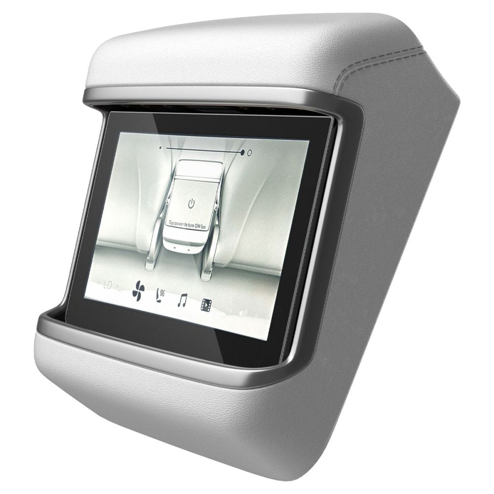 Spigen GlastR Slim Anti-Glare védőfólia Real Touchscreen Tesla X / S (2022 - 2021) készülékekhez, Edzett üveg, Fekete