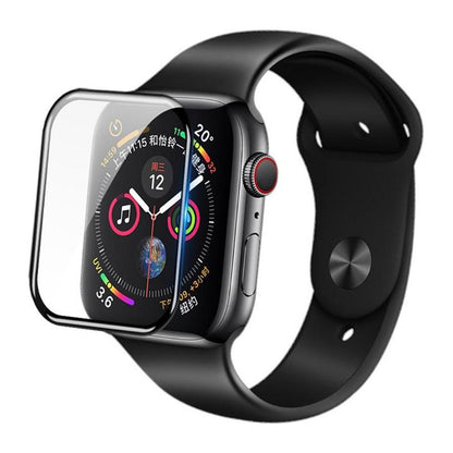 Blueo High Molecule védőfólia Apple Watch 44mm Series-hez, edzett üveg, fekete