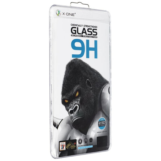 X-One képernyővédő fólia Samsung Galaxy S23 Ultra S918 készülékhez, edzett üveg, teljes ragasztó, 3D, tokbarát, fekete