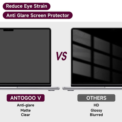 Matt Anti Blue Light Techsuit VisionProX képernyővédő fólia Apple MacBook Pro 16inch (2024), Műanyag