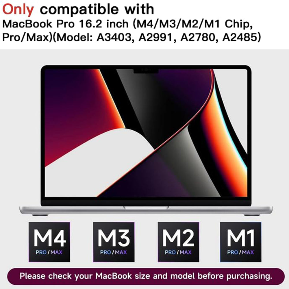 Matt Anti Blue Light Techsuit VisionProX képernyővédő fólia Apple MacBook Pro 16inch (2024), Műanyag