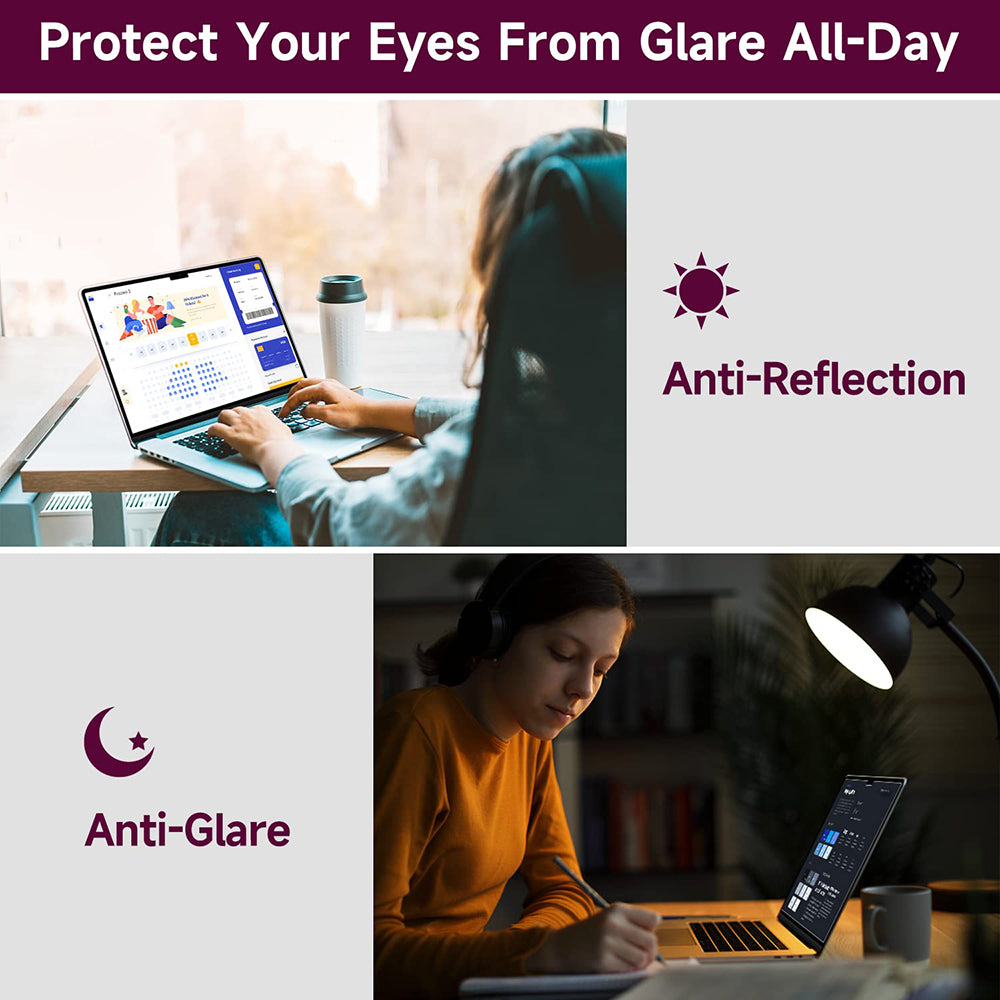 Matt Anti Blue Light Techsuit VisionProX képernyővédő fólia Apple MacBook Pro 16inch (2024), Műanyag