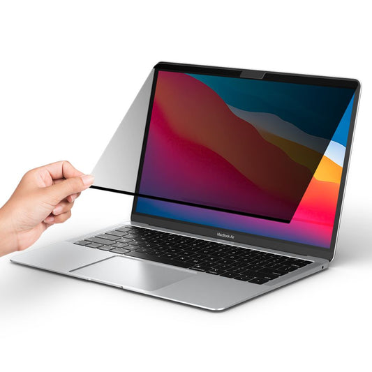 Spigen Safe View Magnetic Privacy Védőfólia Apple MacBook Air M3 13inch (2024) / (2022) készülékhez, Műanyag AFL06253