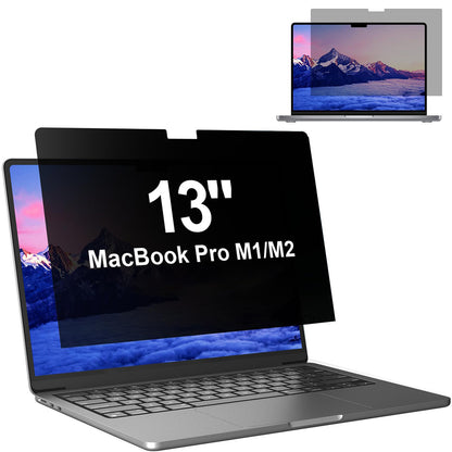 Privacy Techsuit VisionProX képernyővédő fólia Apple MacBook Pro 13inch (2022) / (2020) / (2019) / (2018) / (2016), Műanyag