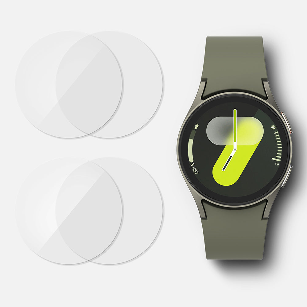 Ringke R4 védőfólia Samsung Galaxy Watch7 40mm-hez, 4 darabos készlet, edzett üveg