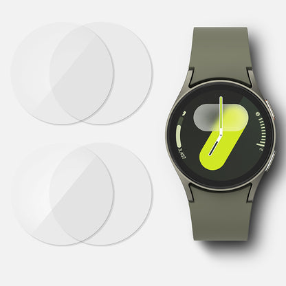 Ringke R6 védőfólia Samsung Galaxy Watch7 44mm-hez, 4 darabos készlet, edzett üveg