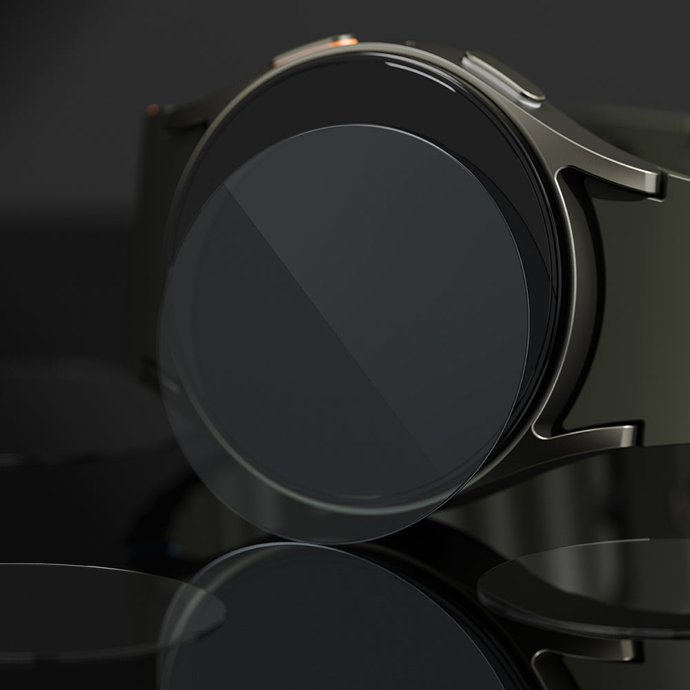 Ringke R6 védőfólia Samsung Galaxy Watch7 44mm-hez, 4 darabos készlet, edzett üveg