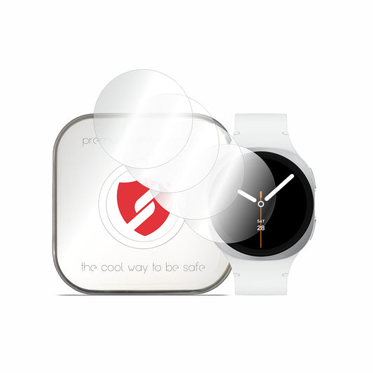 Smart Protection Premium Classic védőfólia Samsung Galaxy Watch8 40mm-hez, 4 darabos készlet, műanyag