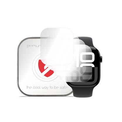 Smart Protection Premium Classic védőfólia Apple Watch 10 46mm sorozathoz, 4 darabos készlet, műanyag