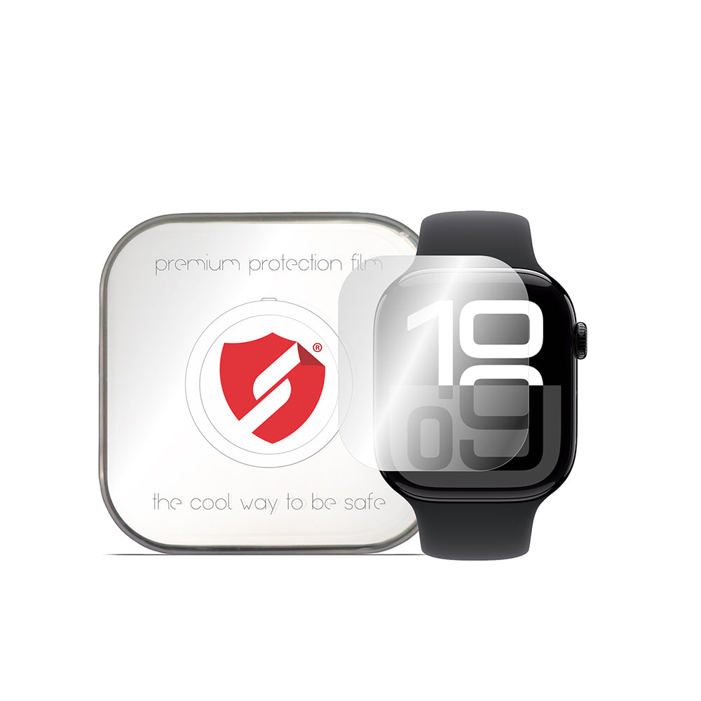 Smart Protection Premium Classic védőfólia Apple Watch 10 46mm sorozathoz, 4 darabos készlet, műanyag