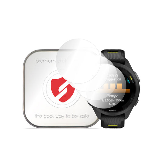 Smart Protection Premium Classic védőfólia Garmin Forerunner 265S-hez, 4 darabos készlet, műanyag