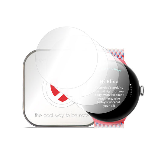 Smart Protection Premium Classic védőfólia Google Pixel Watch 3 41mm-hez, 4 darabos készlet, műanyag