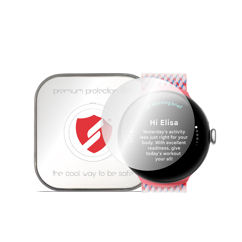 Smart Protection Premium Classic védőfólia Google Pixel Watch 3 41mm-hez, 4 darabos készlet, műanyag