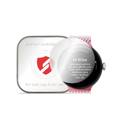 Smart Protection Premium Classic védőfólia Google Pixel Watch 3 41mm-hez, 4 darabos készlet, műanyag
