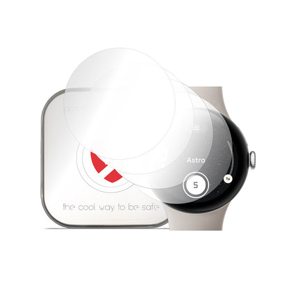 Smart Protection Premium Classic védőfólia Google Pixel Watch 4 45mm-hez, 4 darabos készlet, Műanyag