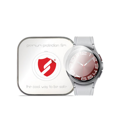 Smart Protection Premium Classic védőfólia Samsung Galaxy Watch6 Classic 47mm-hez, 4 darabos készlet, műanyag