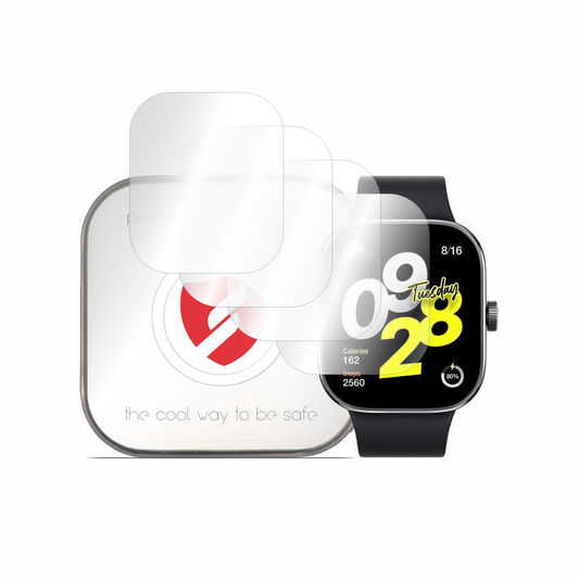 Smart Protection Premium Classic védőfólia Xiaomi Redmi Watch 4-hez, 4 darabos készlet, műanyag