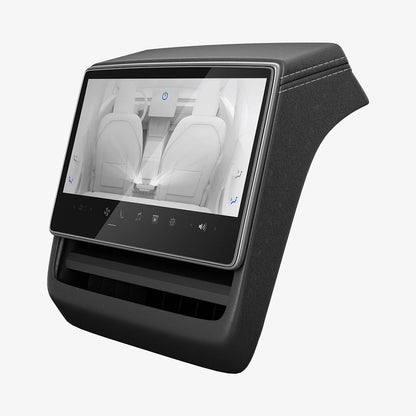 Spigen GlastR Slim Anti-Glare védőfólia Tesla Y (2026 / 2025) / 3 (2026 / 2025 / 2024) navigációhoz, edzett üveg AGL07586