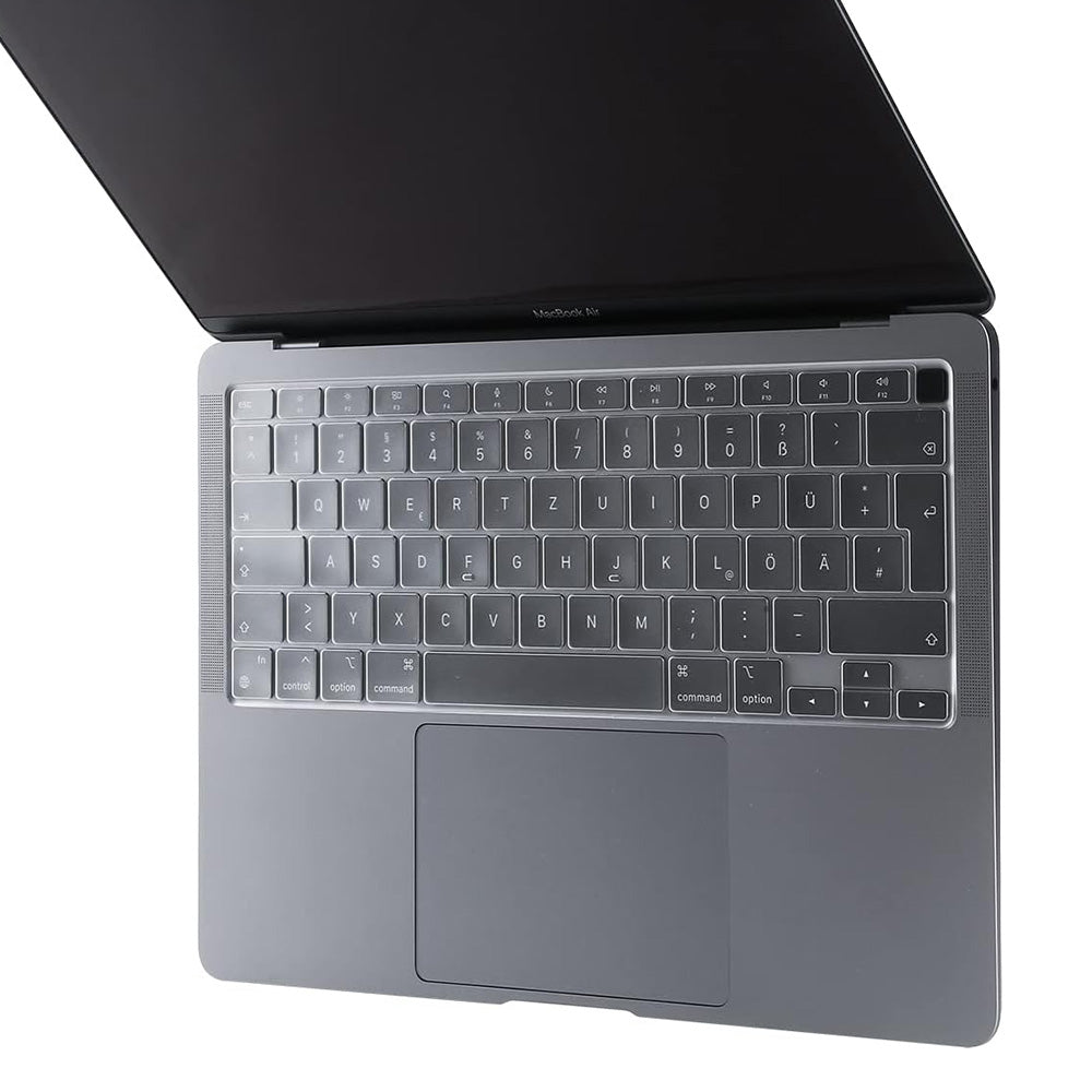 Techsuit PureTypeX billentyűzetvédő tok Apple Macbook Air 13 (2020) számára, átlátszó