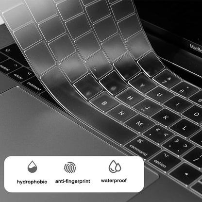 Techsuit PureTypeX billentyűzetvédő tok Apple Macbook Air 13 (2020) számára, átlátszó