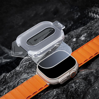 Tech-Protect Easy Set+ védőfólia Huawei Watch GT 5 41mm-hez, 2 darabos készlet, Edzett üveg