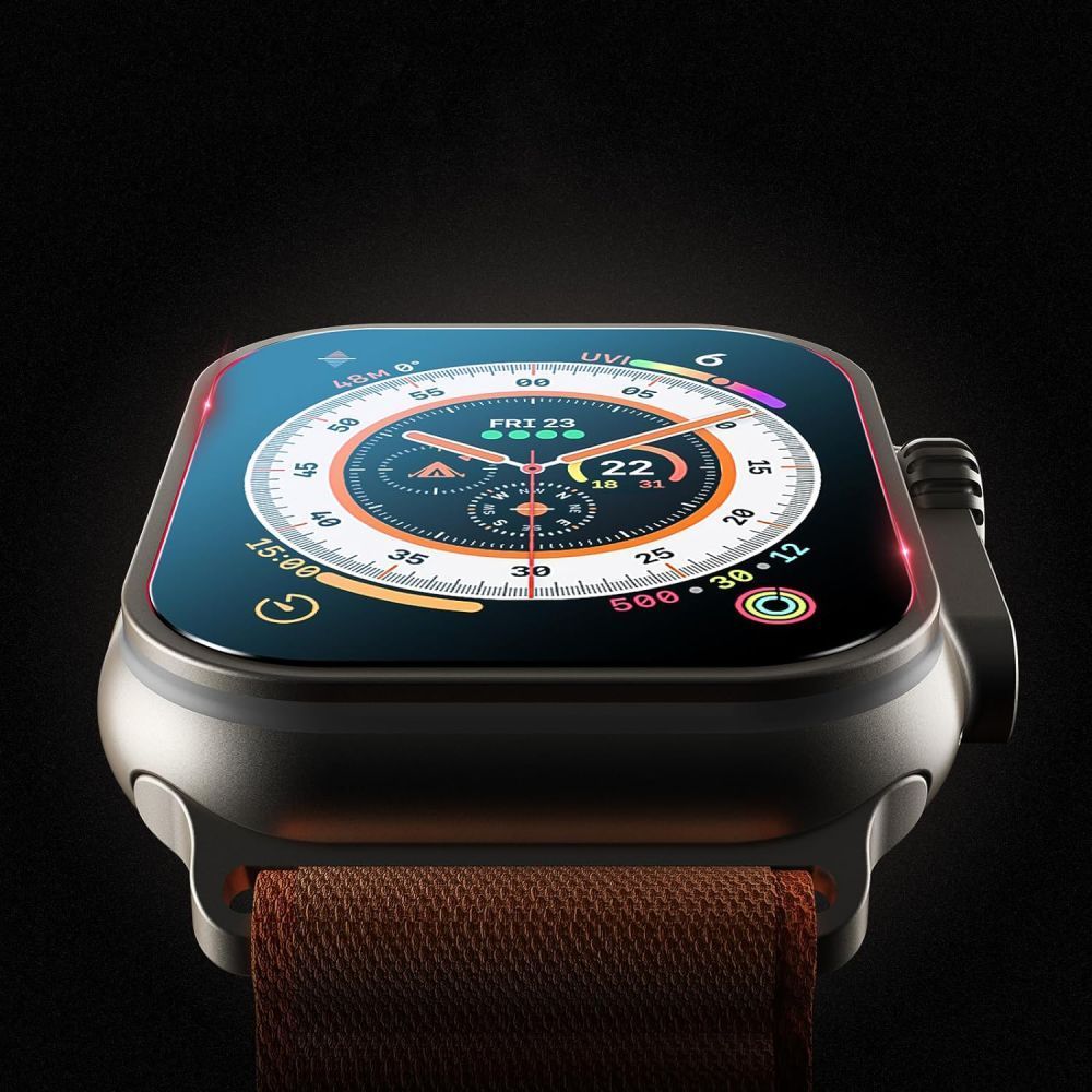 Tech-Protect Easy Set+ védőfólia Huawei Watch GT 5 41mm-hez, 2 darabos készlet, Edzett üveg