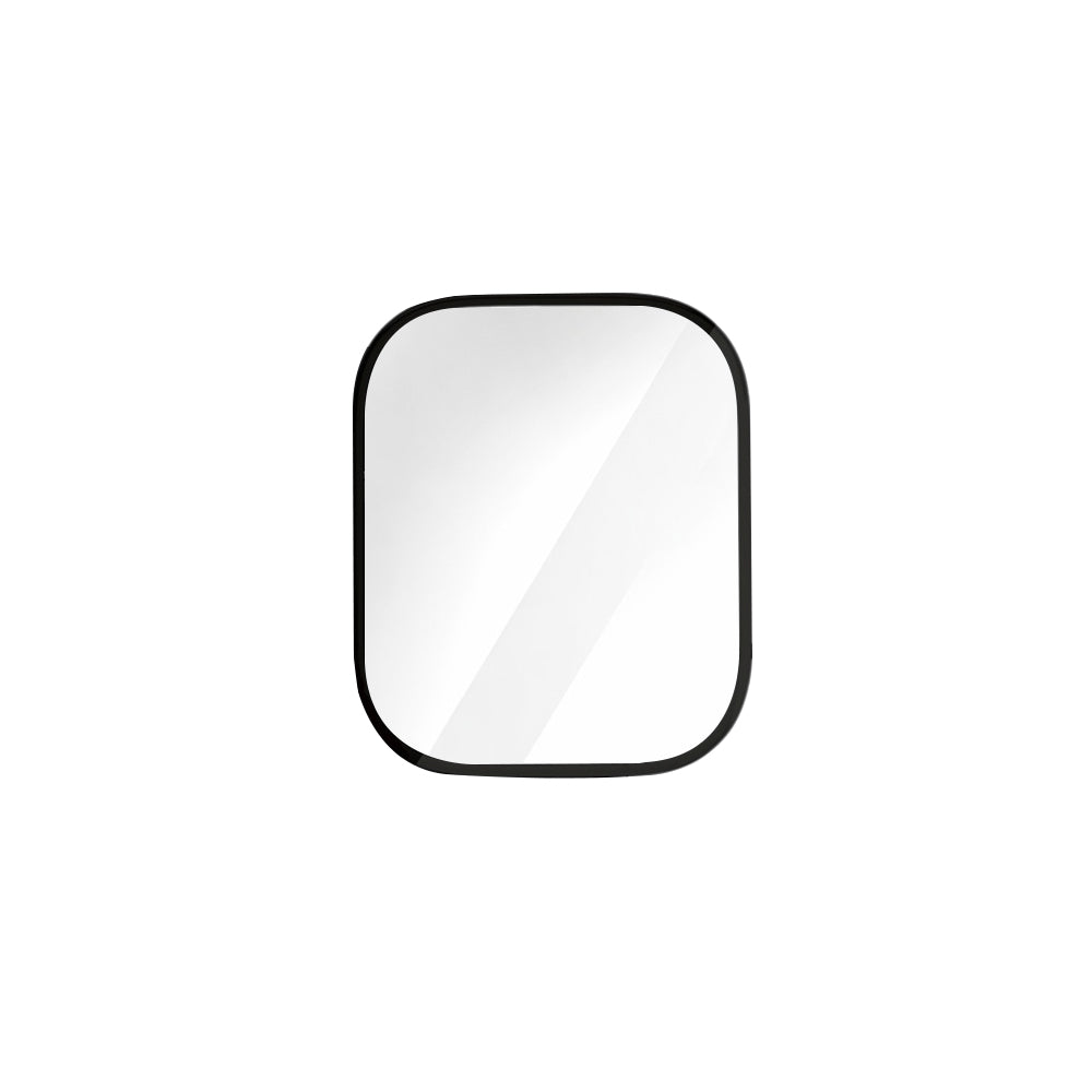 Techsuit Nano Flex védőfólia Apple Watch Series 10 / 11 46mm-hez, 2 darabos készlet, Műanyag, Fekete