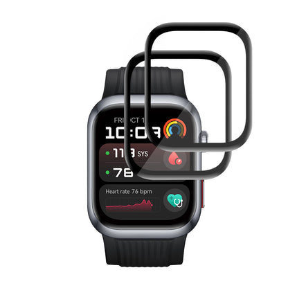 Techsuit Nano Flex védőfólia Huawei Watch D2-hez, 2 darabos készlet, Műanyag, Fekete