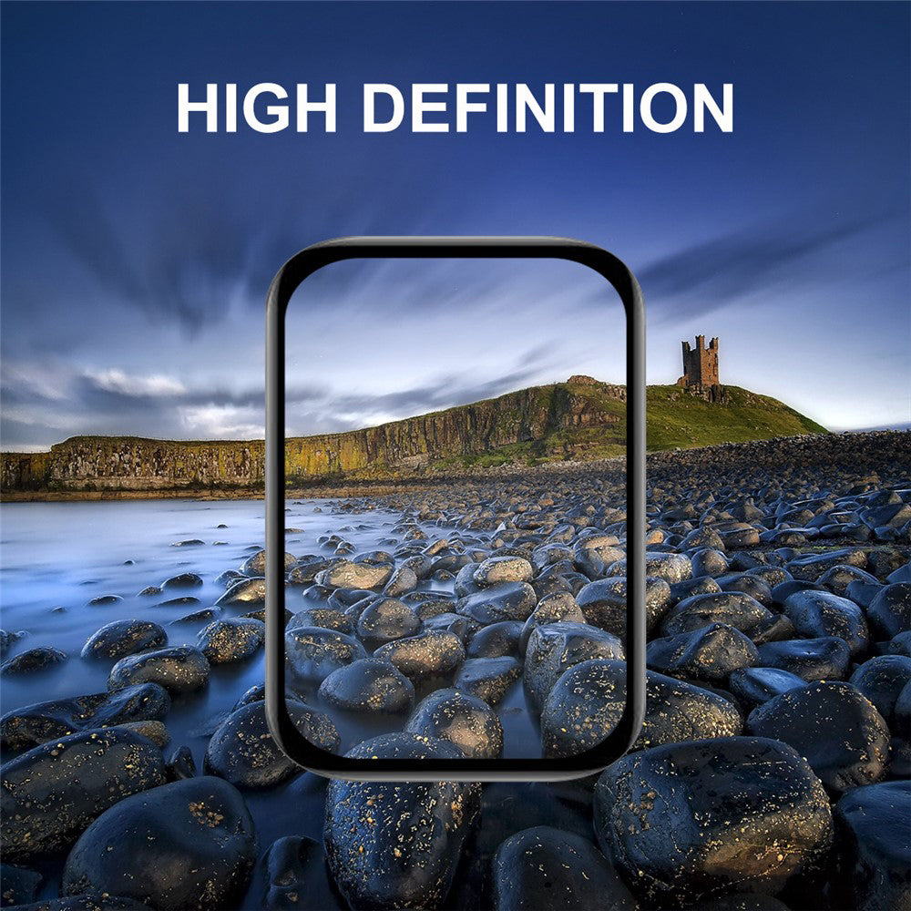 Techsuit Nano Flex Protection Film for Huawei Watch Fit 4, Set of 2 Pieces, Plastic, Black