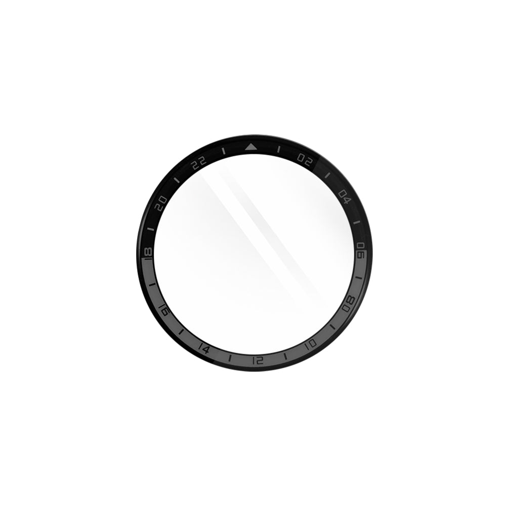 Techsuit Nano Flex védőfólia OnePlus Watch 2R-hez, 2 darabos készlet, Műanyag, Fekete