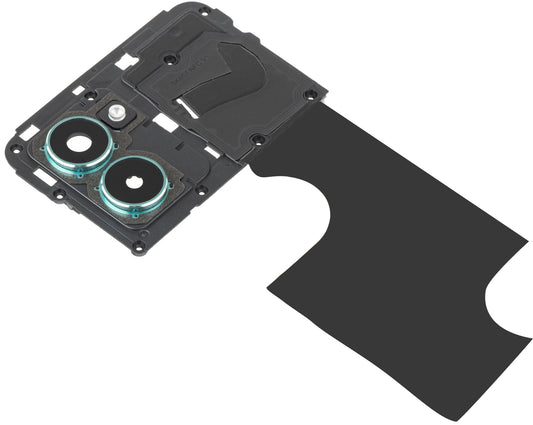 Hátsó Kameraüveg - Vaku - Belső Keret HMD Pulse Pro, Kerettel, Zöld (Glacier Green), Service Pack 286954440