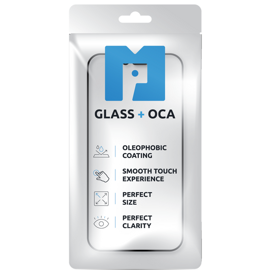 Képernyőüveg + OCA MP kompatibilis az Apple iPhone 11 Pro-val, Fekete