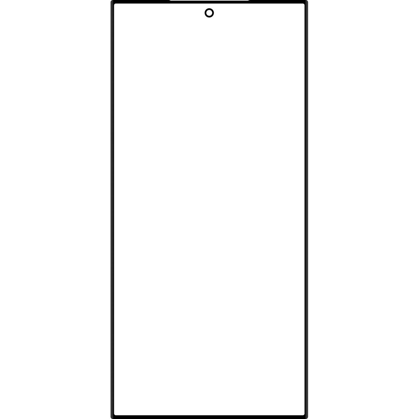 Képernyőüveg + OCA Forward Shield Samsung Galaxy S24 Ultra S928-hoz, Fekete