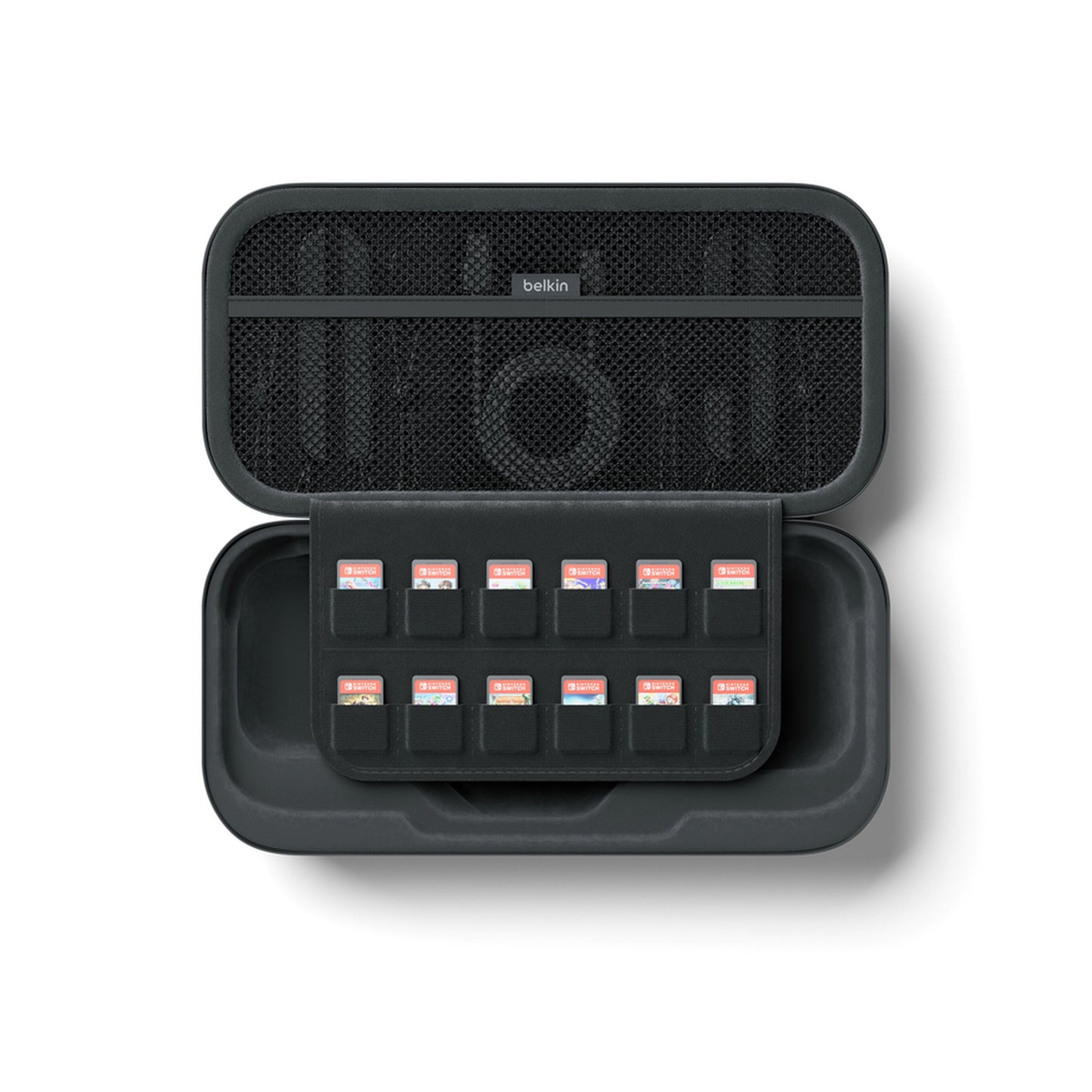 Belkin Charging védőtok Nintendo Switch 2 / Switch / Switch OLED konzolához, szürke ENA001hqCH-V2