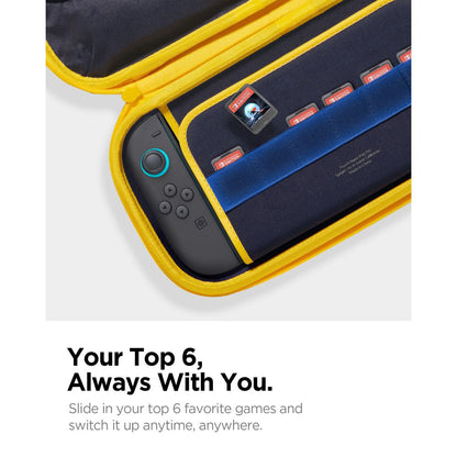 Spigen Nano Pop Pro védőtáska Nintendo Switch 2 konzolhoz, tengerészkék AGP09565
